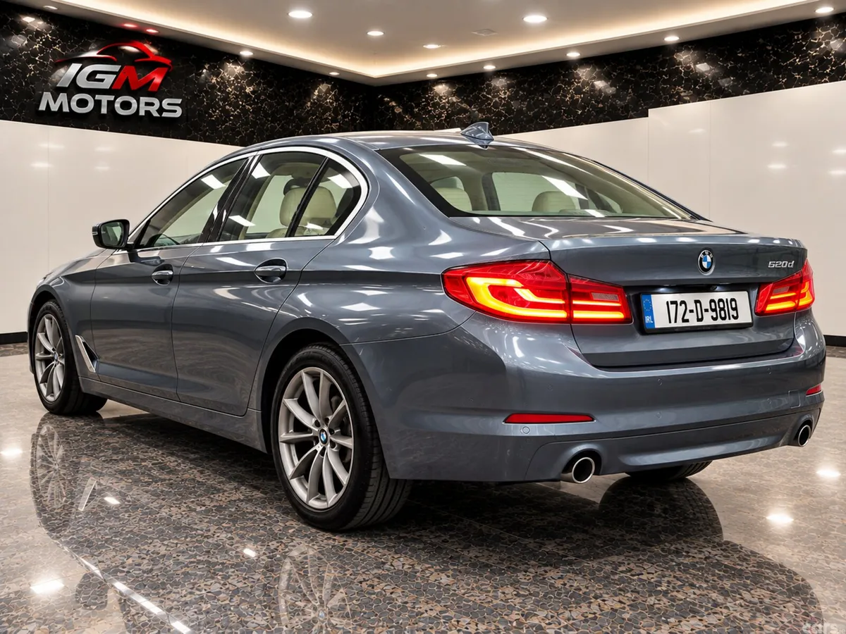 BMW 5-Series Saloon, Diesel, 2017, Grey