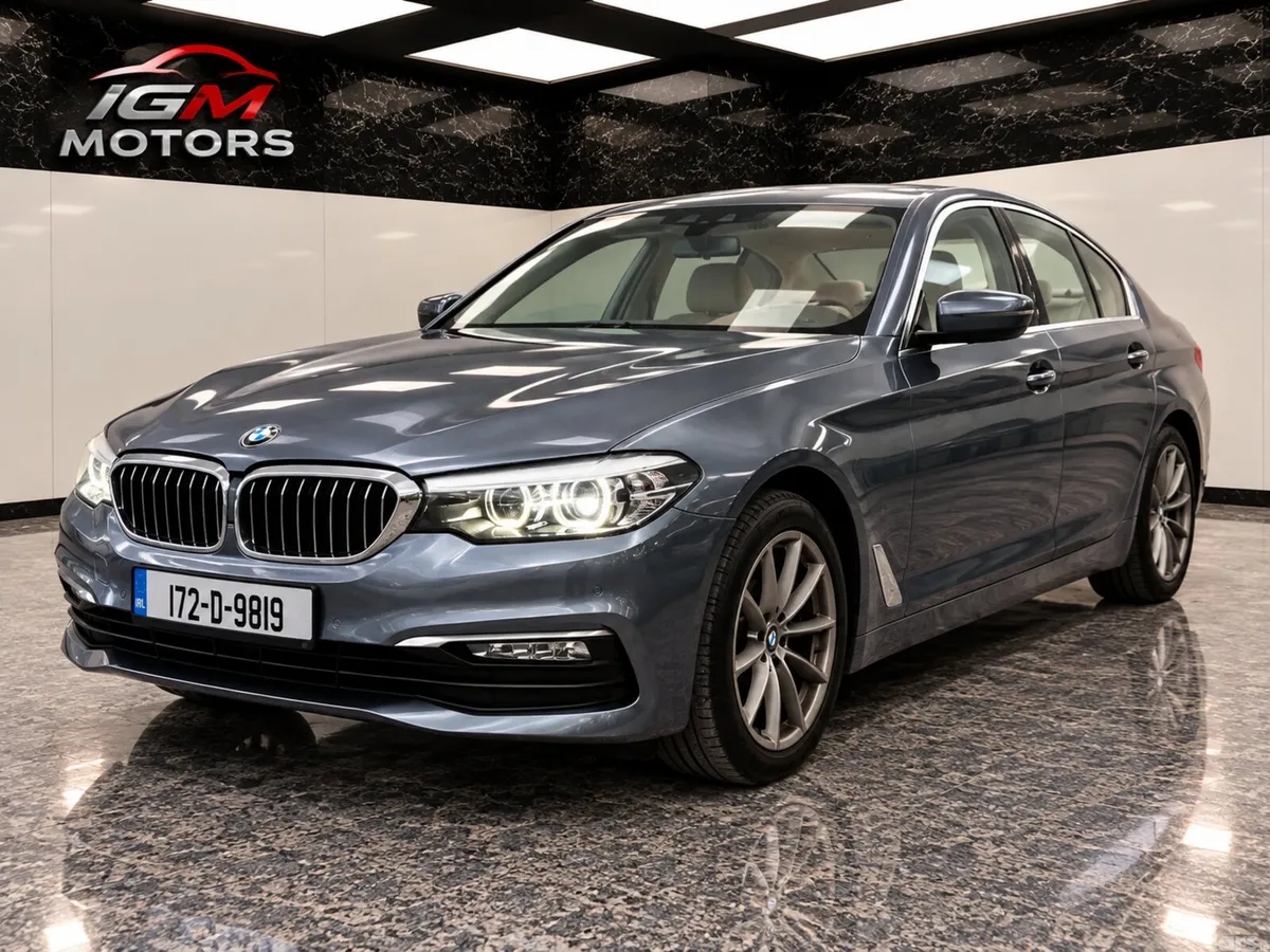 BMW 5-Series Saloon, Diesel, 2017, Grey