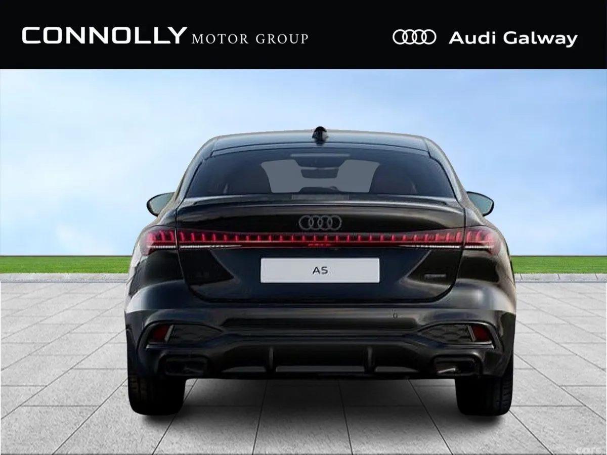 Audi A5 Saloon, Petrol Plug-in Hybrid, 2027, Black