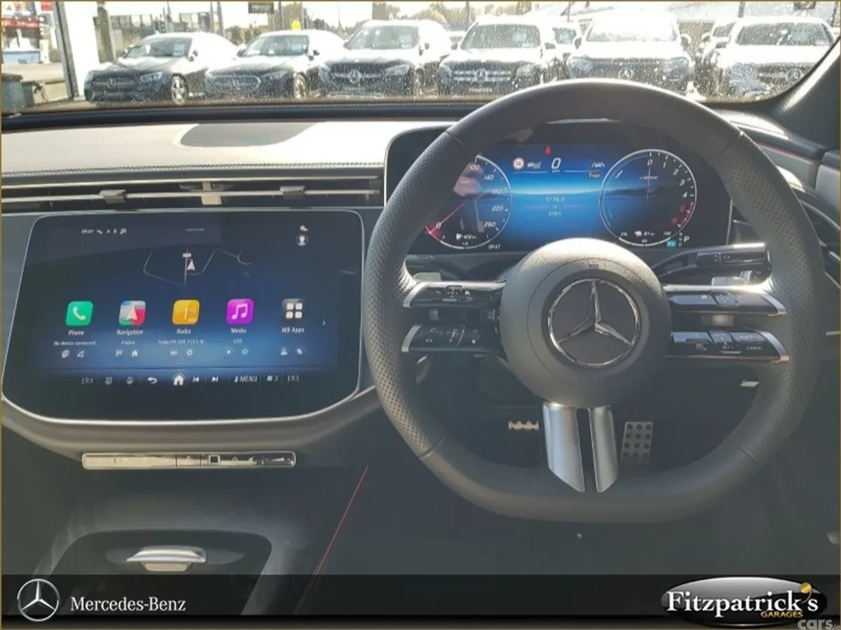 Mercedes-Benz E-Class Saloon, Diesel Plug-in Hybrid, 2026, Red