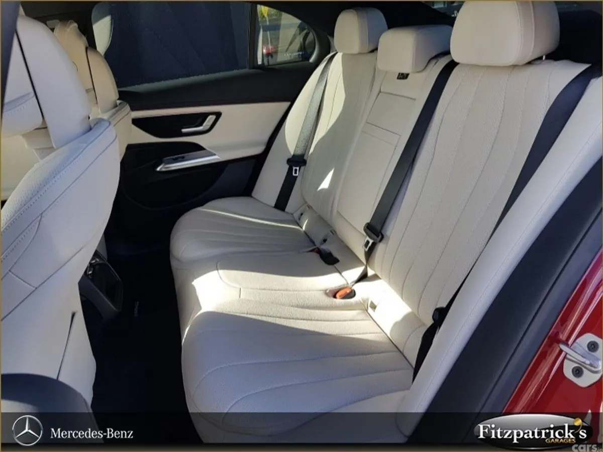 Mercedes-Benz E-Class Saloon, Diesel Plug-in Hybrid, 2026, Red