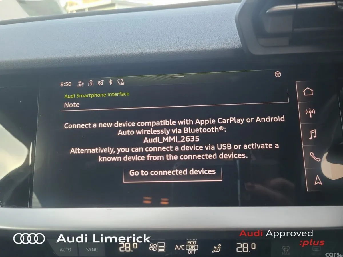 Audi A3 Saloon, Petrol, 2021, Blue