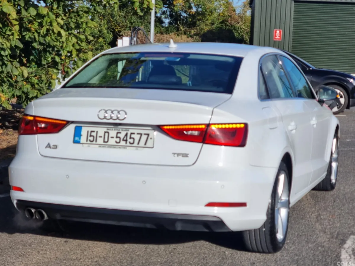 Audi A3 Saloon, Petrol, 2015, White