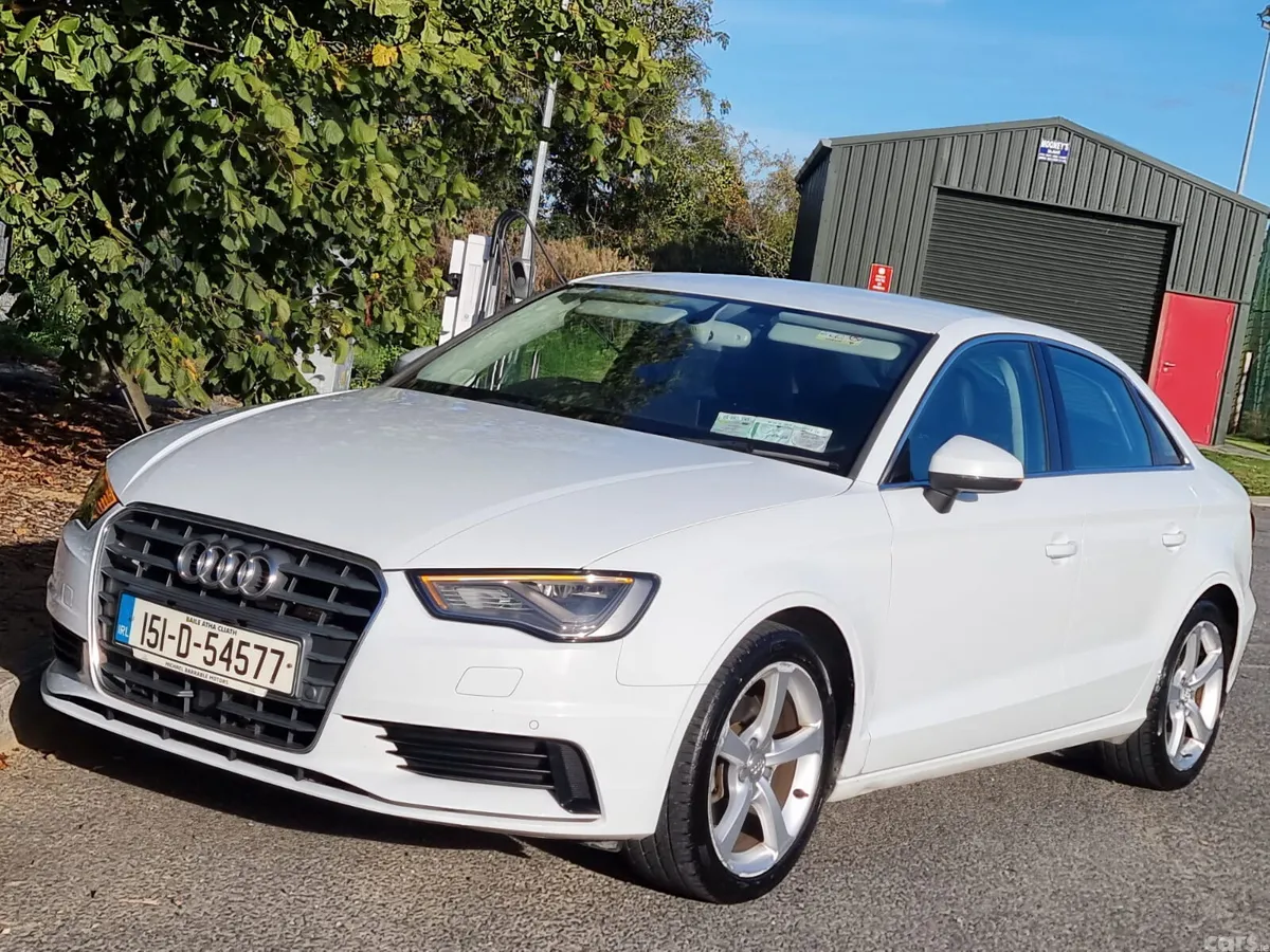 Audi A3 Saloon, Petrol, 2015, White