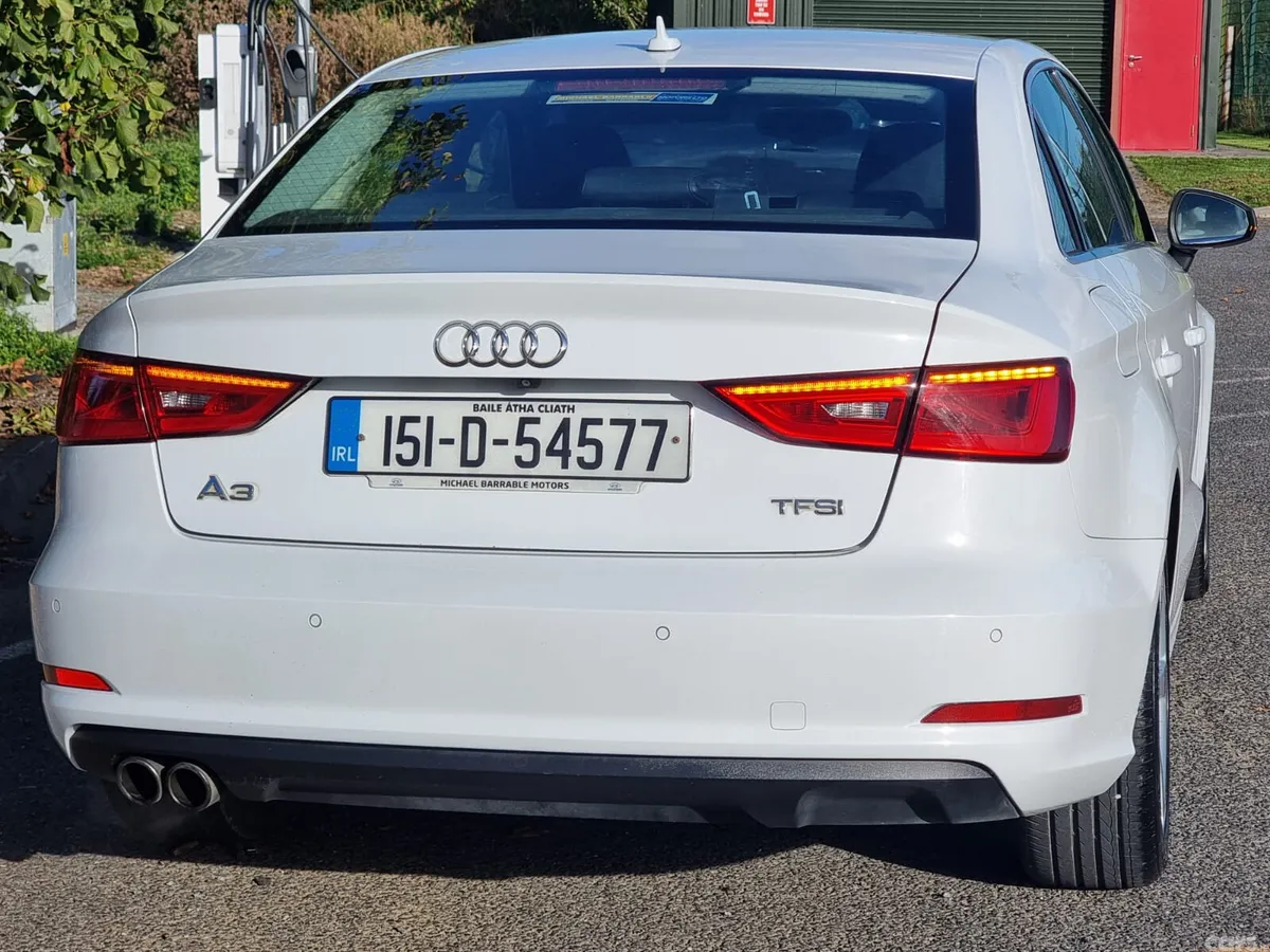 Audi A3 Saloon, Petrol, 2015, White