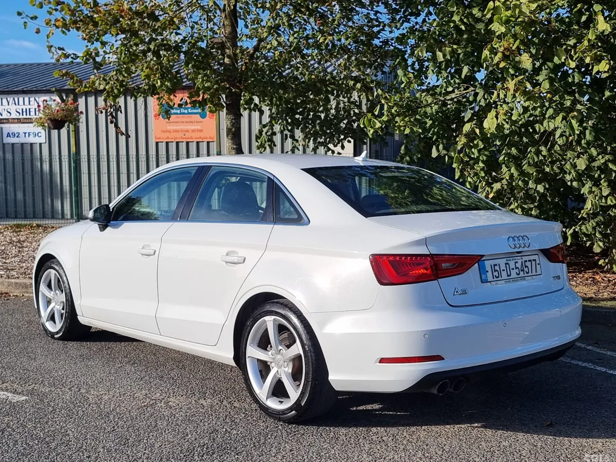 Audi A3 Saloon, Petrol, 2015, White