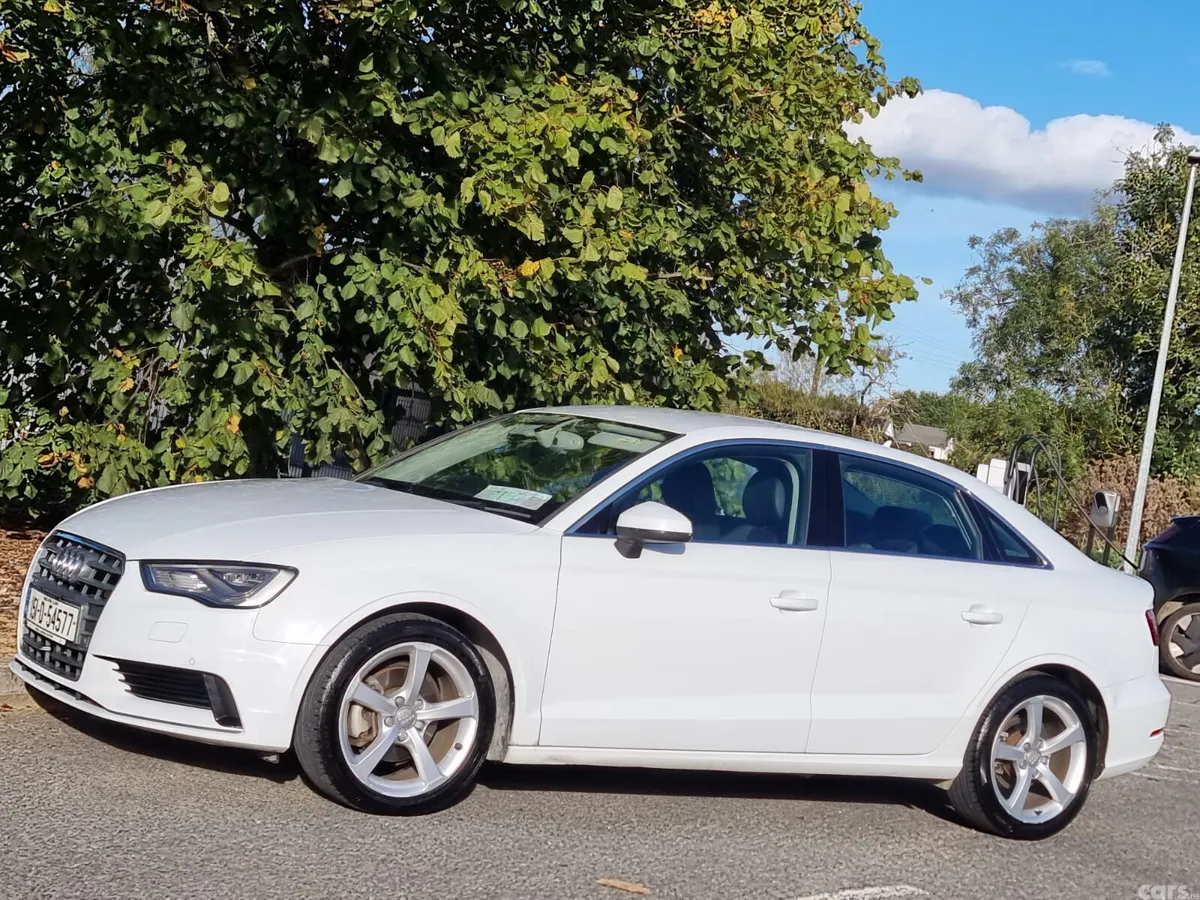 Audi A3 Saloon, Petrol, 2015, White