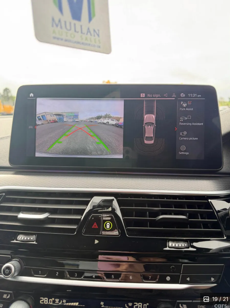 BMW 5-Series Saloon, Diesel Hybrid, 2021, Blue