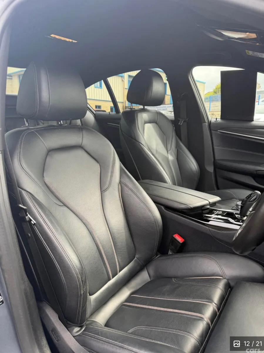BMW 5-Series Saloon, Diesel Hybrid, 2021, Blue