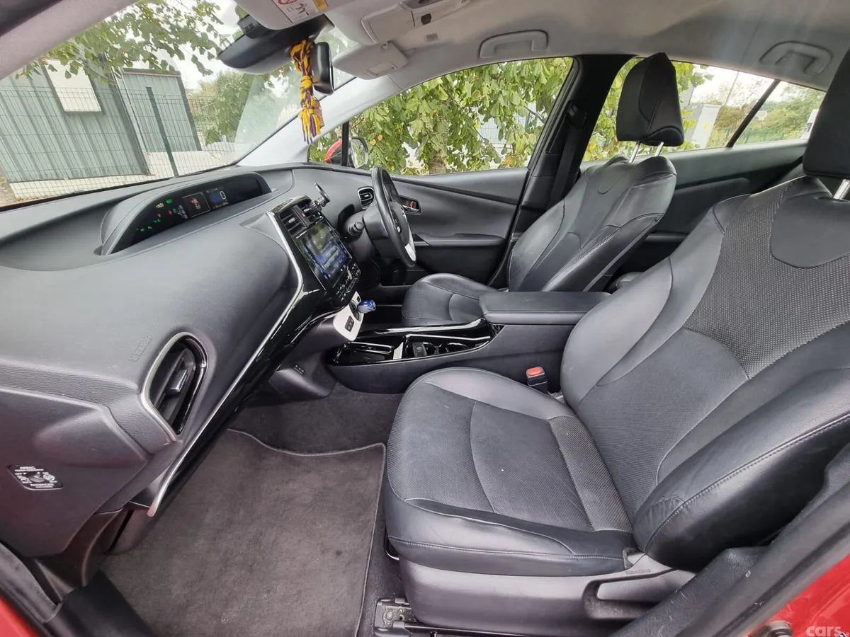 Toyota Prius Hatchback, Petrol Plug-in Hybrid, 2017, Red