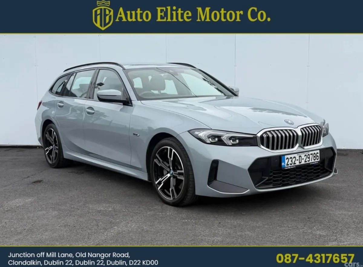 BMW 3-Series Estate, Petrol Plug-in Hybrid, 2023, Grey