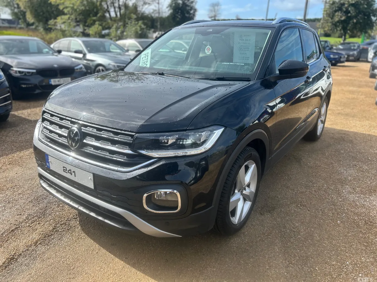 Volkswagen T-Cross SUV, Petrol, 2024, Black