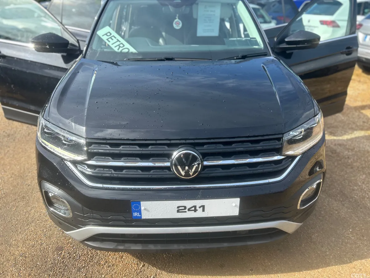 Volkswagen T-Cross SUV, Petrol, 2024, Black