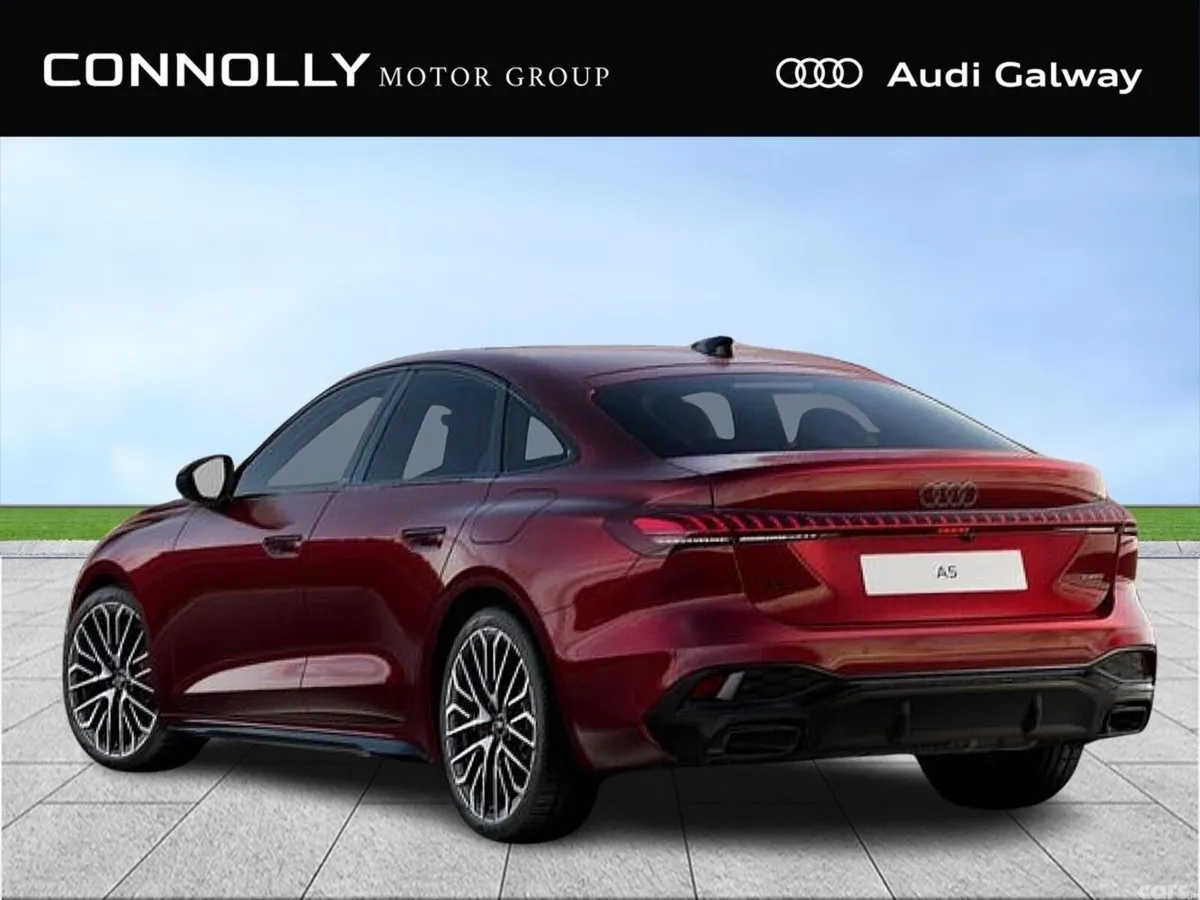 Audi A5 Saloon, Petrol Plug-in Hybrid, 2027, Red