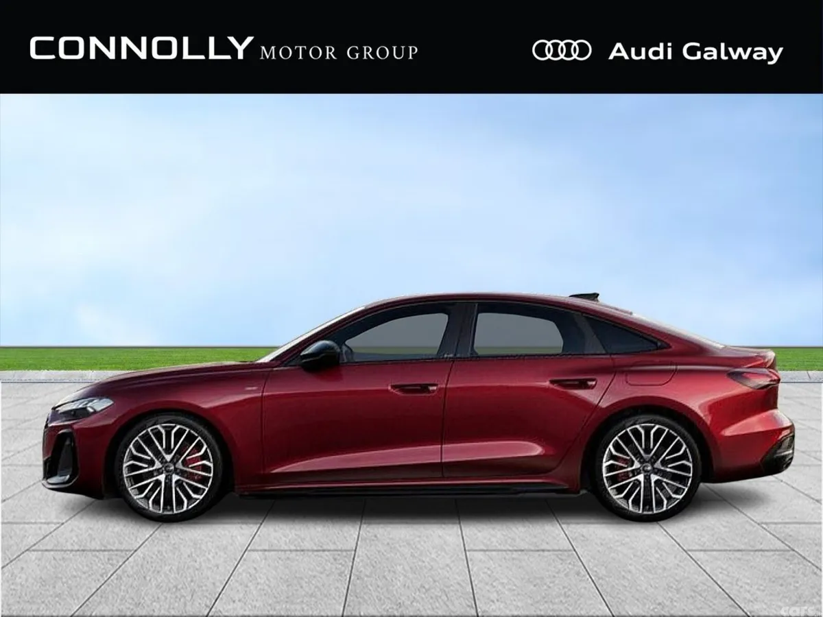 Audi A5 Saloon, Petrol Plug-in Hybrid, 2027, Red