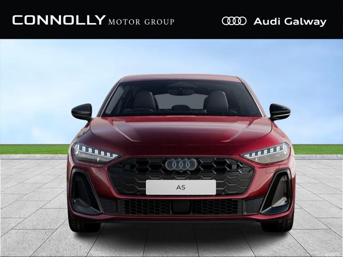 Audi A5 Saloon, Petrol Plug-in Hybrid, 2027, Red