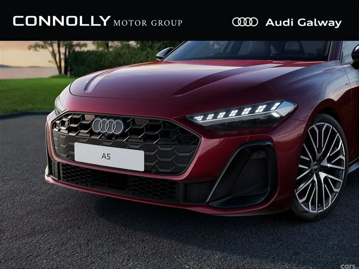 Audi A5 Saloon, Petrol Plug-in Hybrid, 2027, Red
