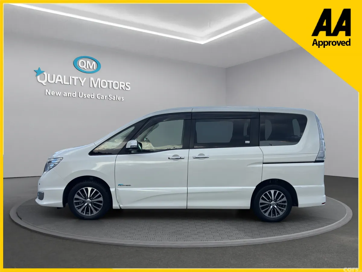 Nissan Serena MPV, Petrol Hybrid, 2015, White