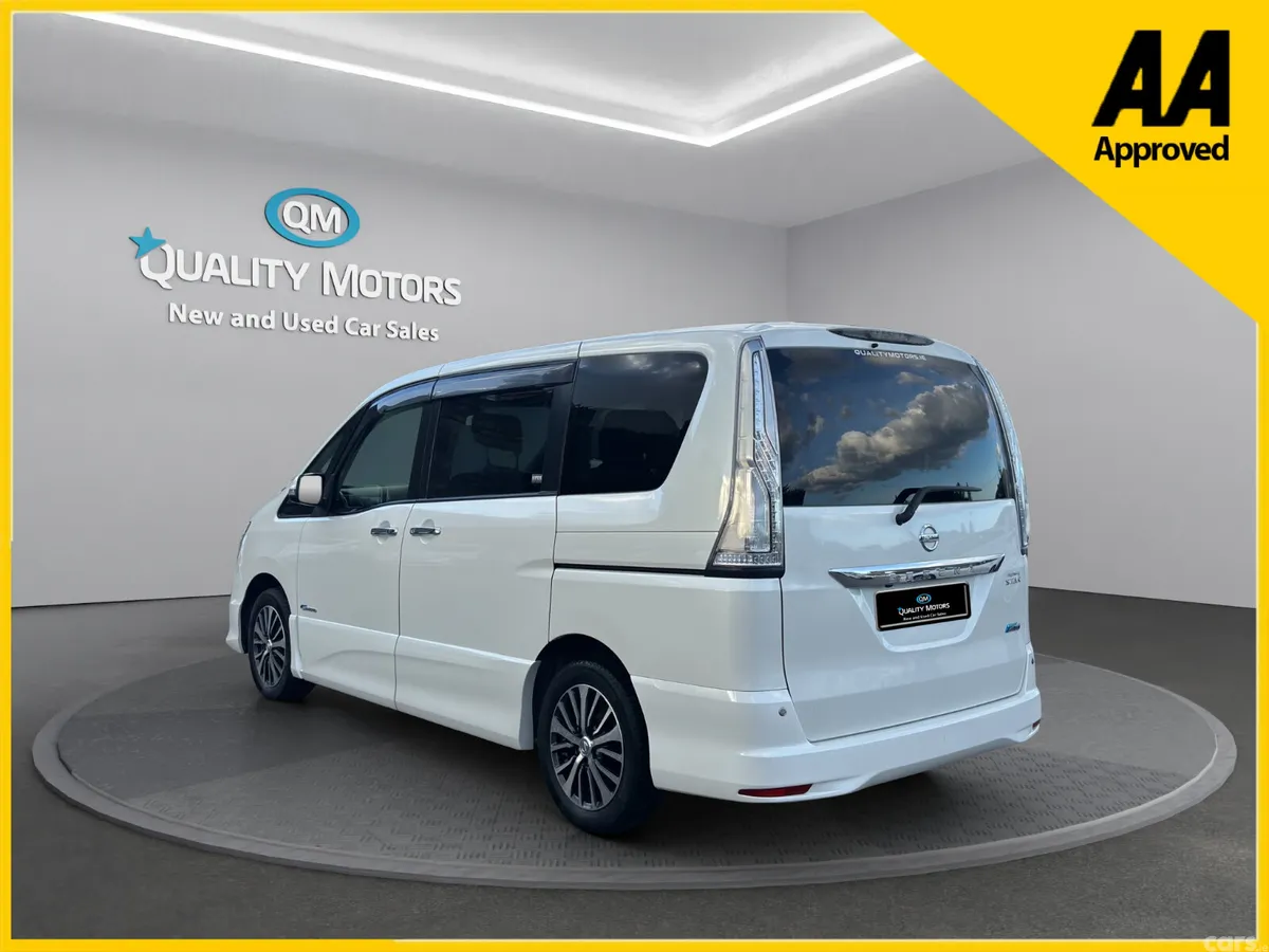 Nissan Serena MPV, Petrol Hybrid, 2015, White