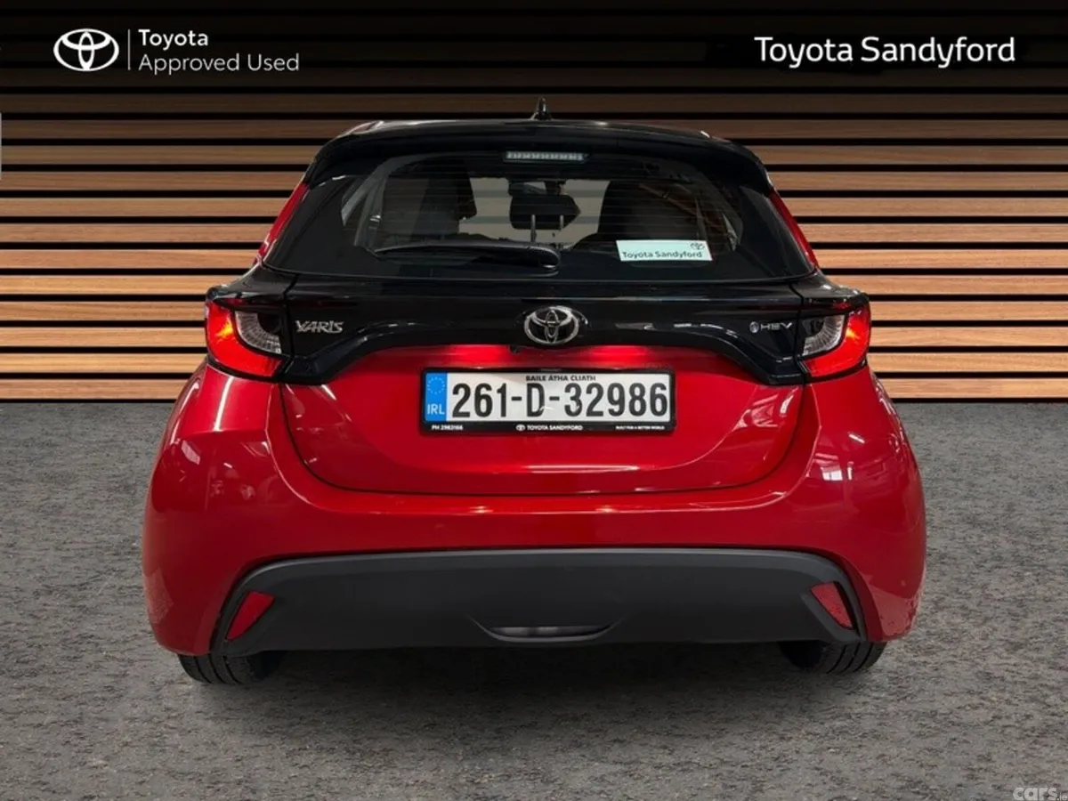 Toyota Yaris Hatchback, Petrol Hybrid, 2026, Red