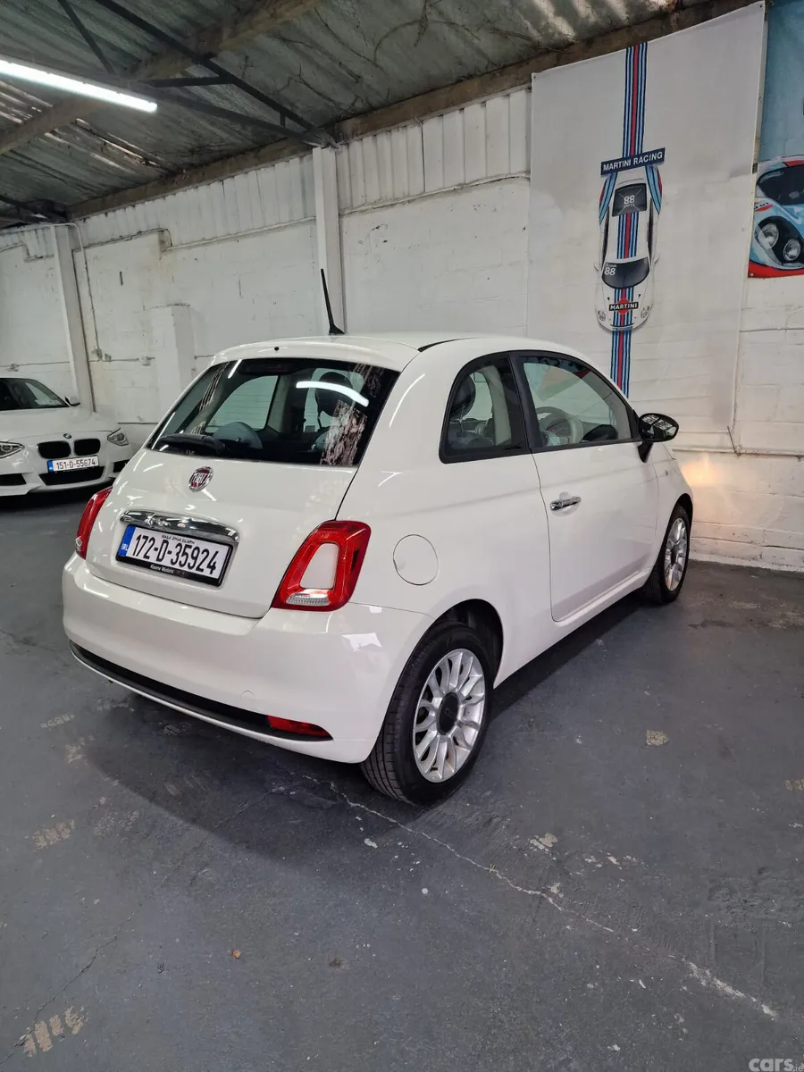 Fiat 500 Hatchback, Petrol, 2017, White