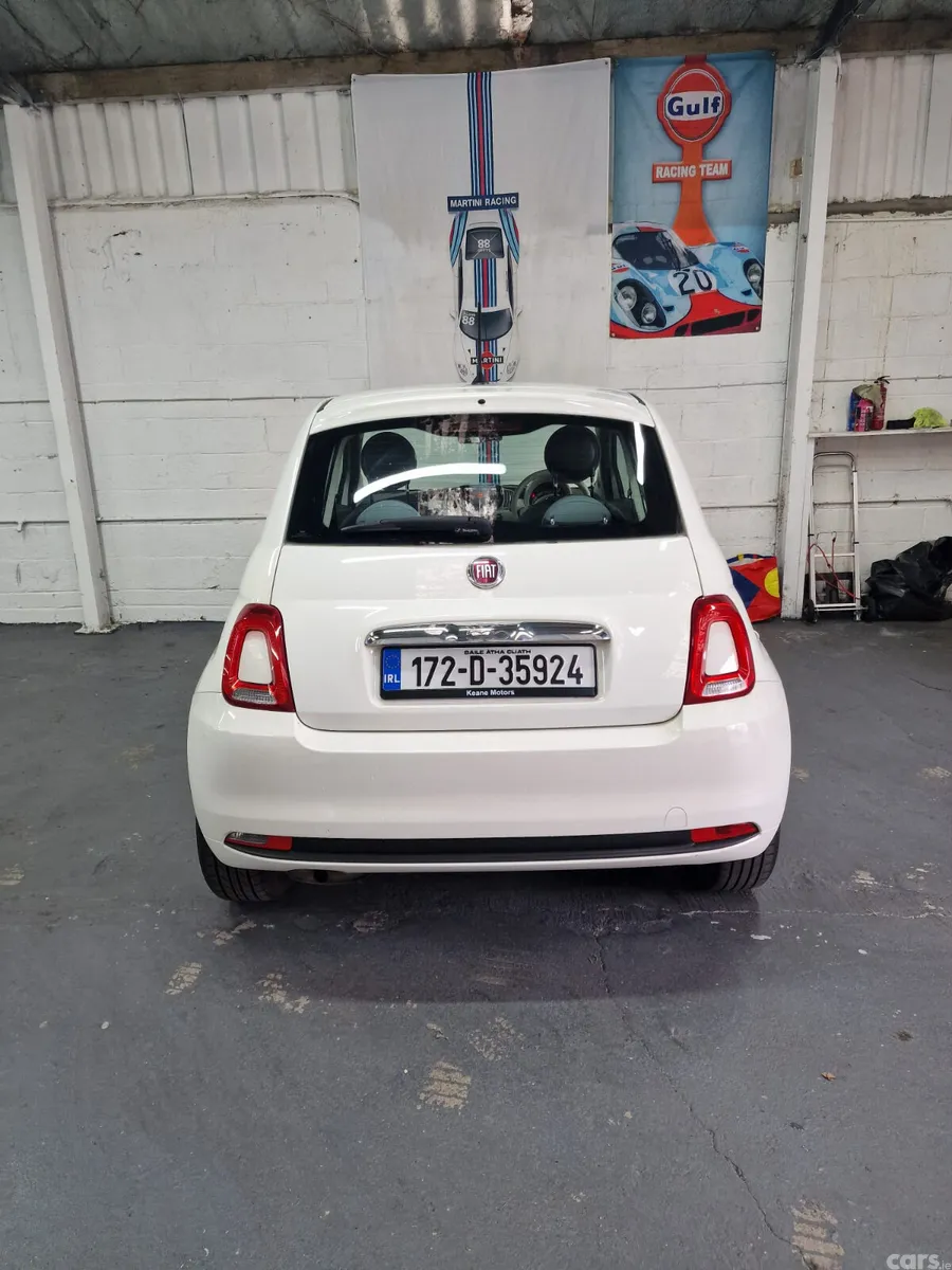 Fiat 500 Hatchback, Petrol, 2017, White