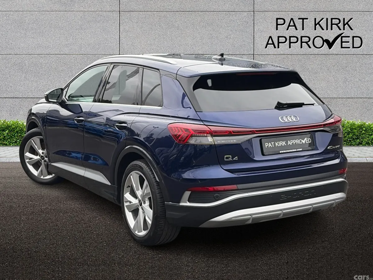 Audi Q4 SUV, Electric, 2023, Blue