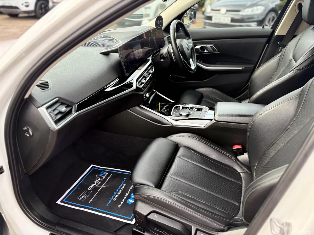 BMW 3-Series Saloon, Petrol Hybrid, 2022, White