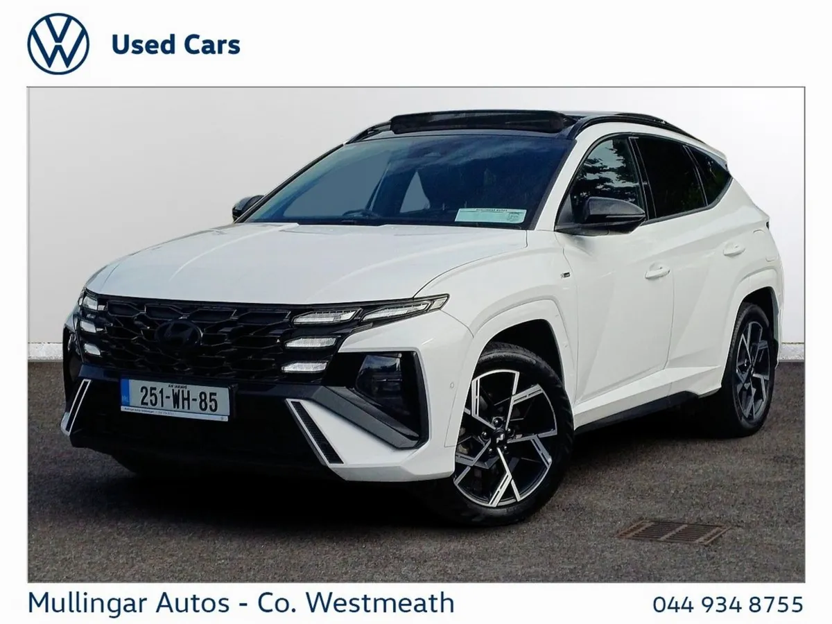 Hyundai Tucson SUV, Petrol Plug-in Hybrid, 2025, White