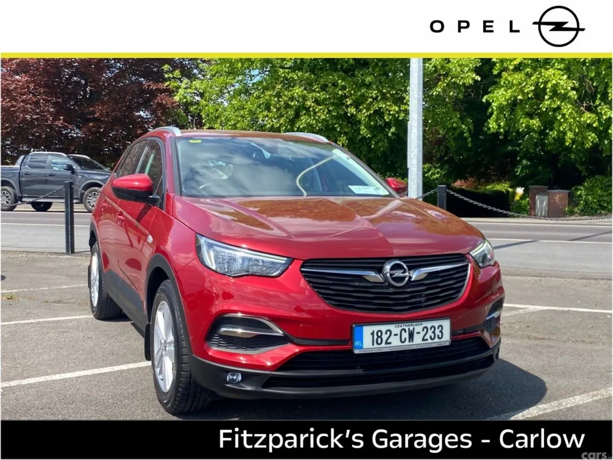 Opel Grandland X SUV, Diesel, 2018, Red