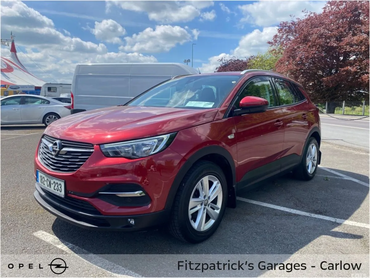 Opel Grandland X SUV, Diesel, 2018, Red