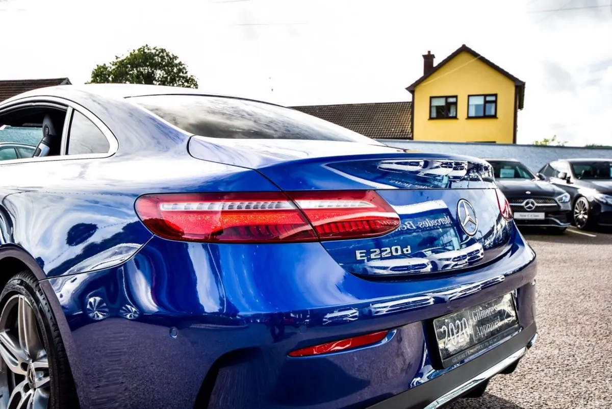 Mercedes-Benz E-Class Coupe, Diesel, 2020, Blue