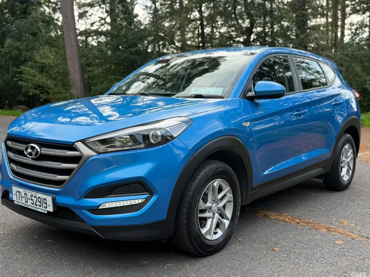 Hyundai Tucson SUV, Diesel, 2017, Blue