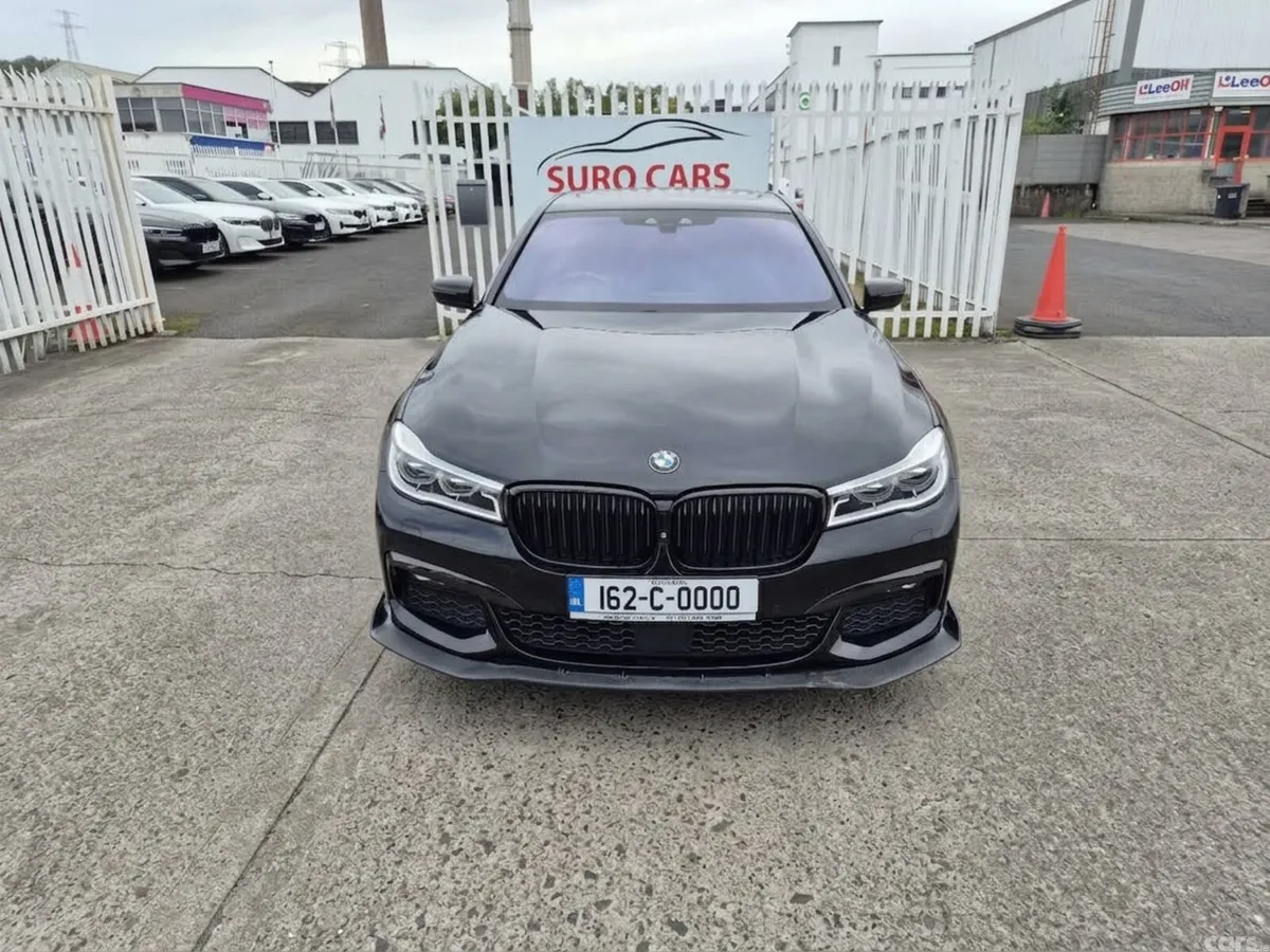 BMW 7-Series Saloon, Petrol Hybrid, 2016, Black