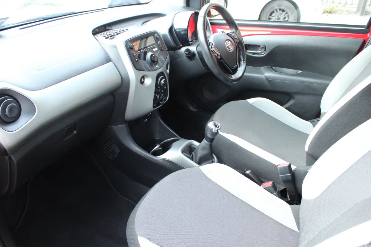 Toyota Aygo Hatchback, Petrol, 2018, Red