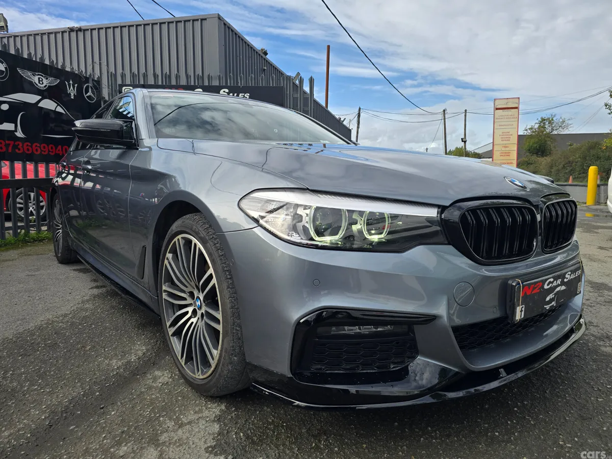 BMW 5-Series Saloon, Diesel, 2019, Blue