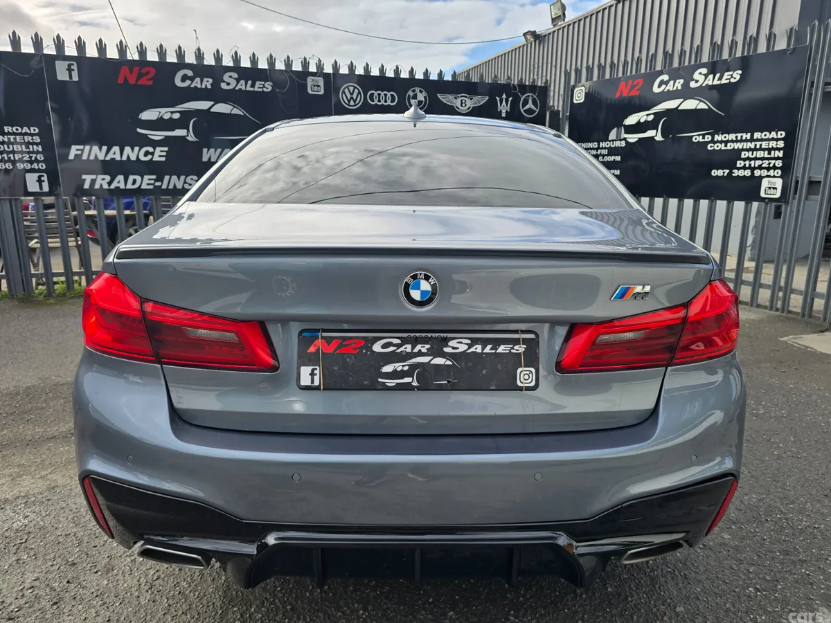 BMW 5-Series Saloon, Diesel, 2019, Blue