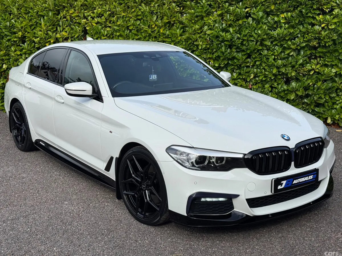 BMW 5-Series Saloon, Diesel, 2019, White