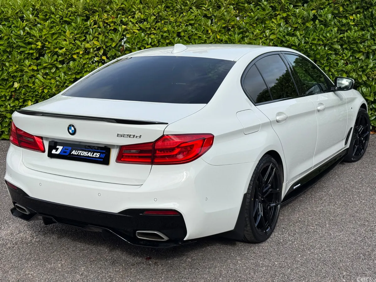 BMW 5-Series Saloon, Diesel, 2019, White