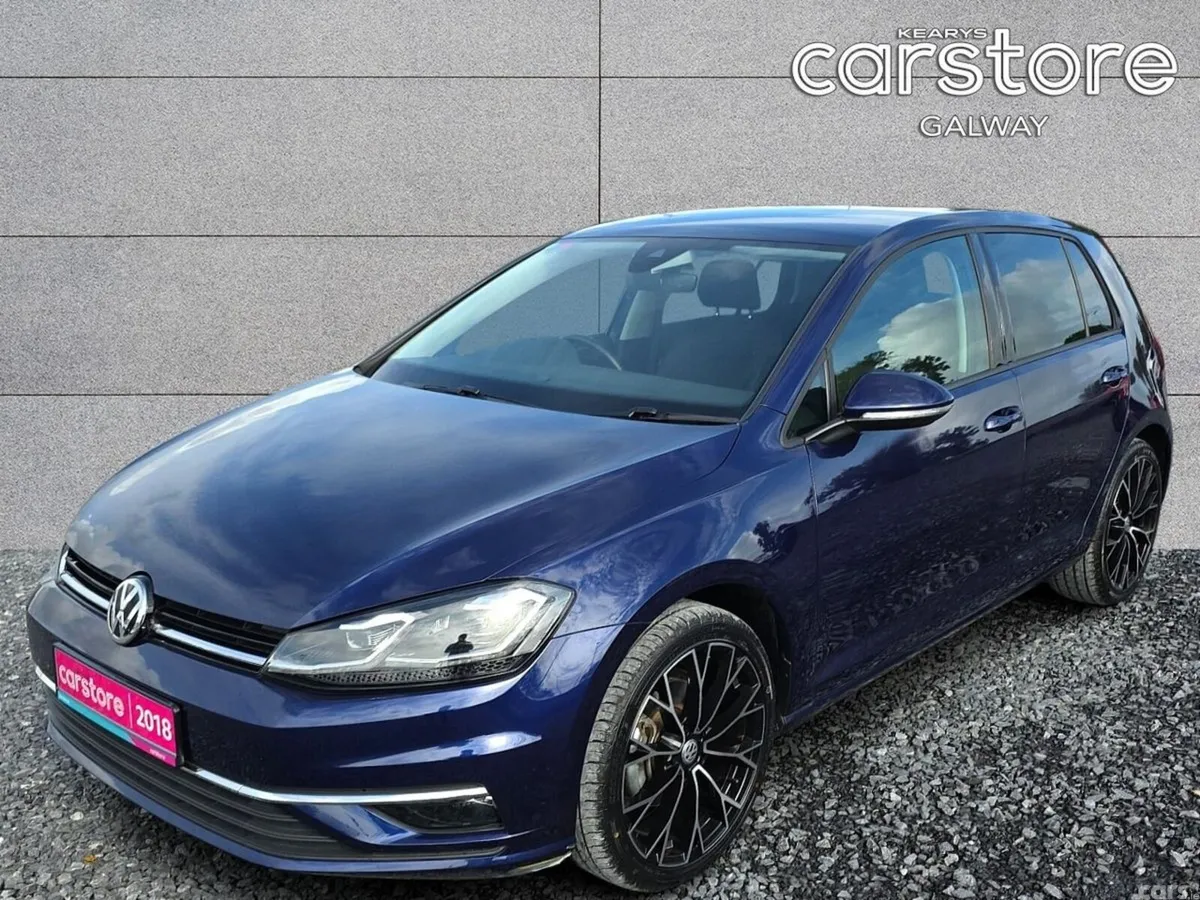 Volkswagen Golf Hatchback, Petrol, 2018, Blue