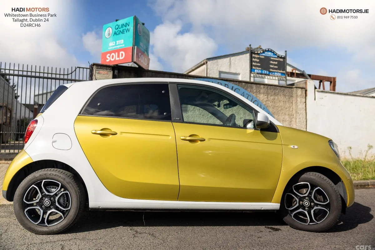 Smart Forfour Hatchback, Petrol, 2018, Green