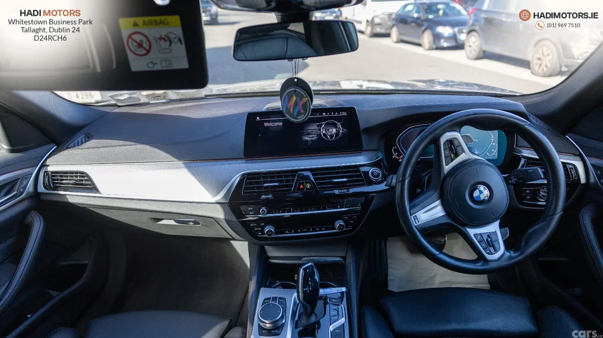 BMW 5-Series Saloon, Petrol Plug-in Hybrid, 2019, Grey