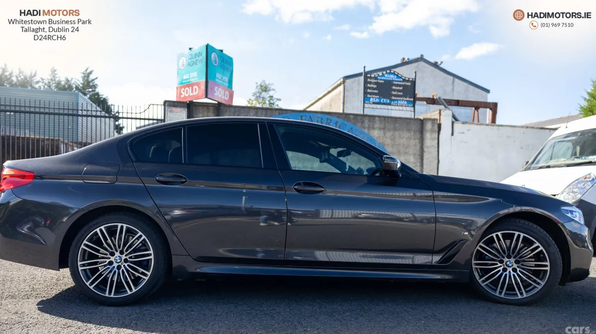 BMW 5-Series Saloon, Petrol Plug-in Hybrid, 2019, Grey