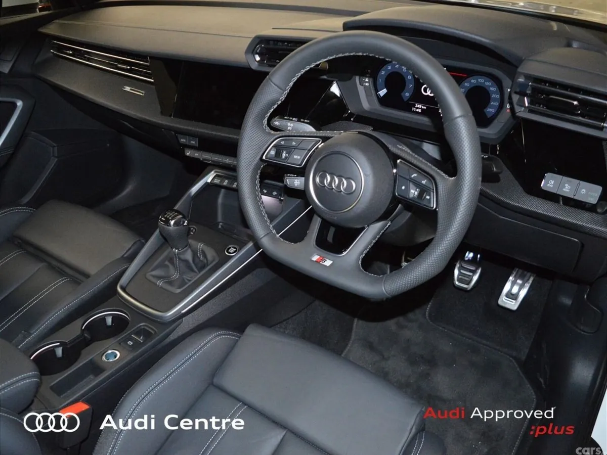 Audi A3 Saloon, Petrol, 2026, White