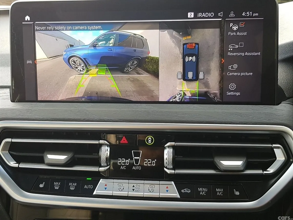 BMW X3 SUV, Petrol Plug-in Hybrid, 2022, Blue