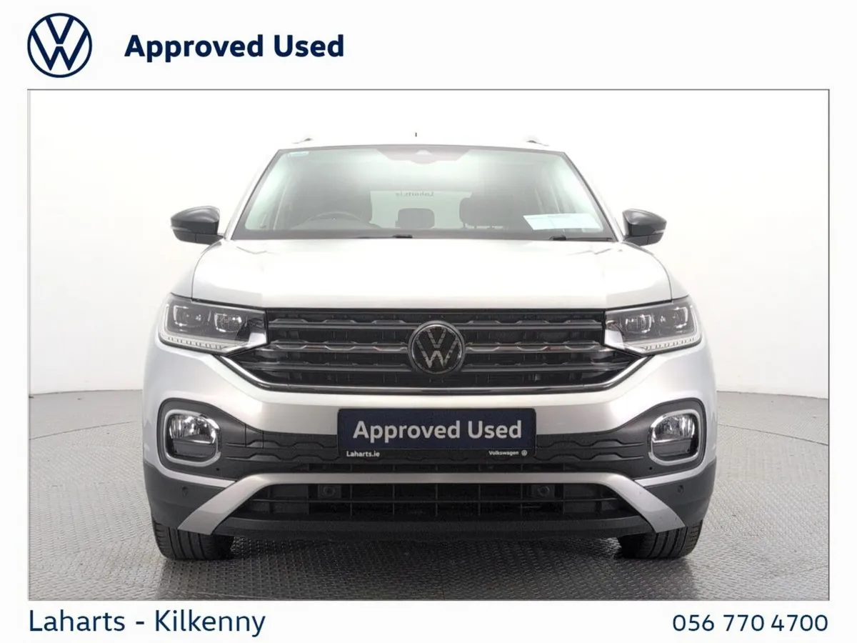 Volkswagen T-Cross SUV, Petrol, 2023, Silver