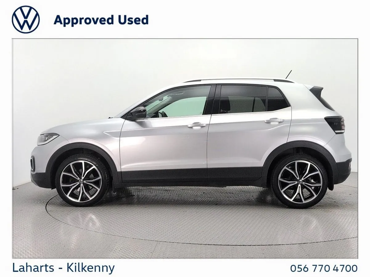 Volkswagen T-Cross SUV, Petrol, 2023, Silver