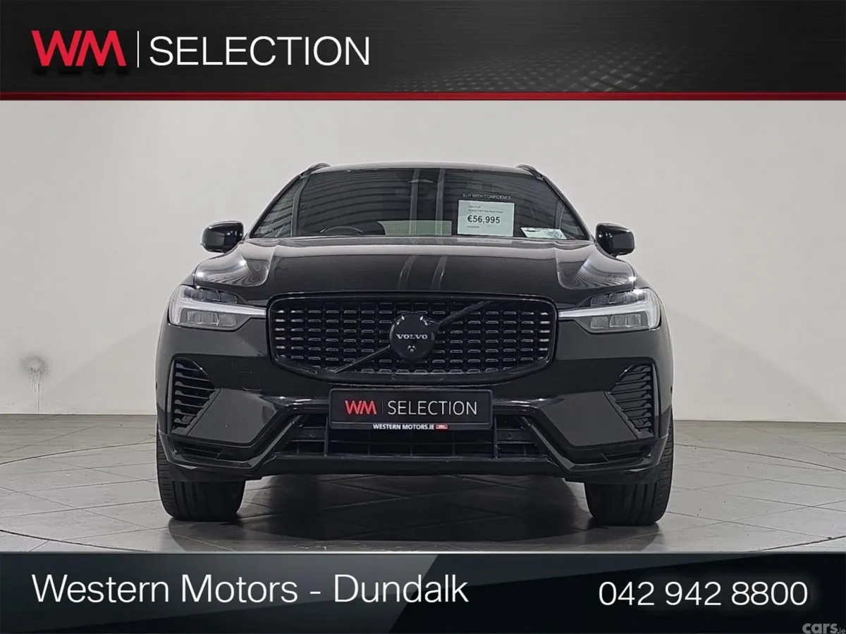 Volvo XC60 SUV, Petrol Plug-in Hybrid, 2024, Black