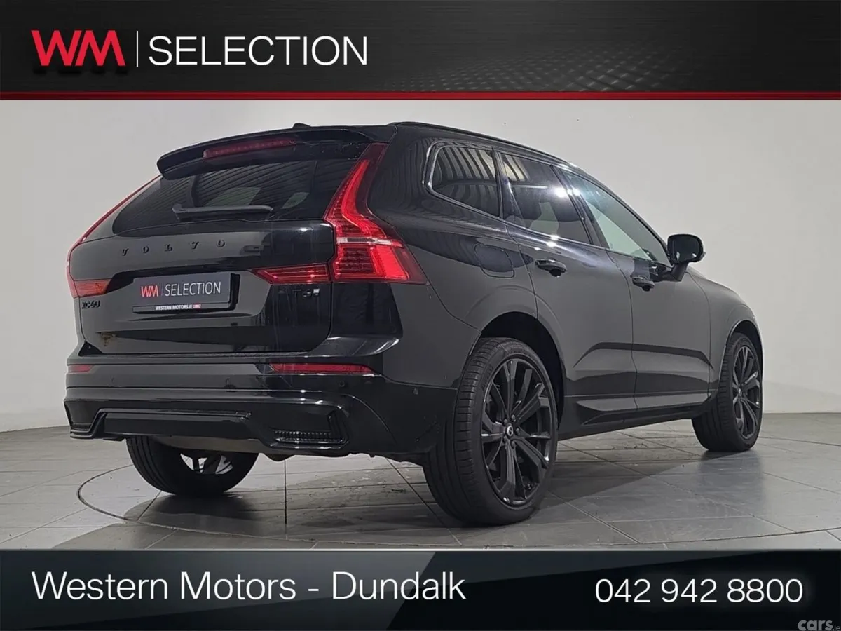 Volvo XC60 SUV, Petrol Plug-in Hybrid, 2024, Black