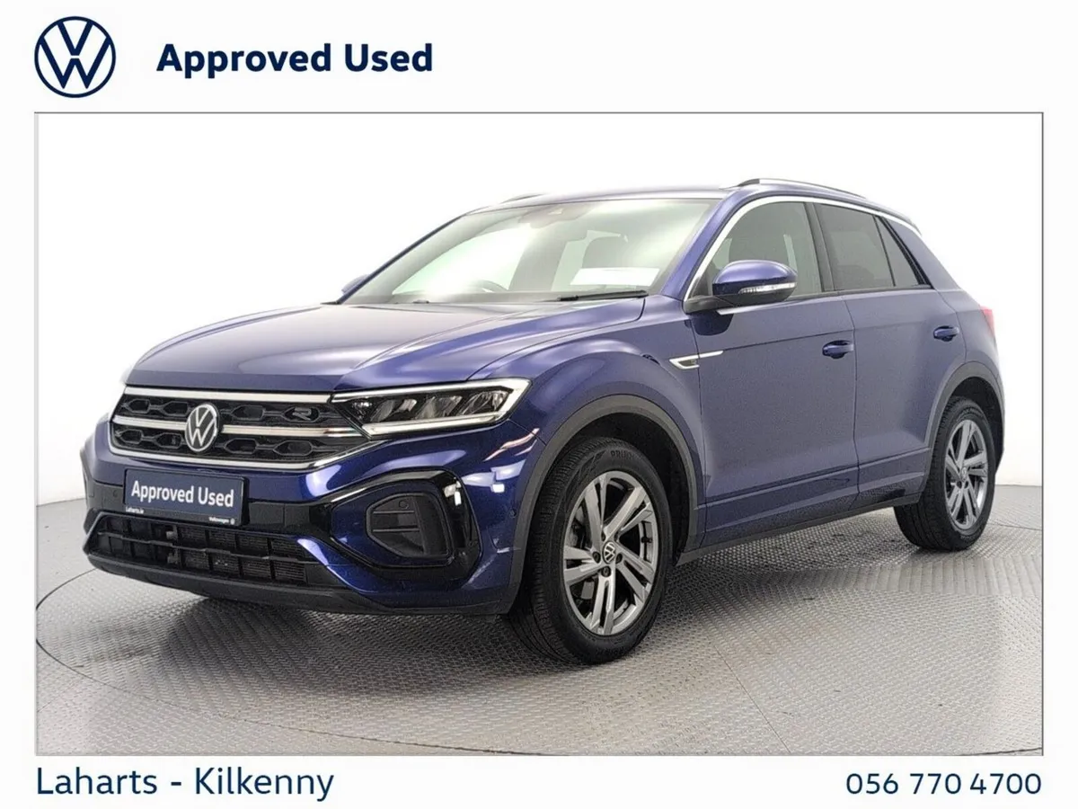 Volkswagen T-Roc SUV, Petrol, 2023, Blue